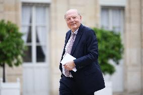 Meeting With French President And Political Leaders At Elysee Palace - Paris