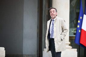 Meeting With French President And Political Leaders At Elysee Palace - Paris