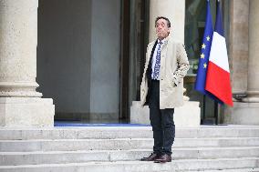 Meeting With French President And Political Leaders At Elysee Palace - Paris