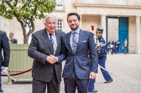Jordan?s Crown Prince Visit to France - Paris