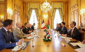 Jordan?s Crown Prince Visit to France - Paris