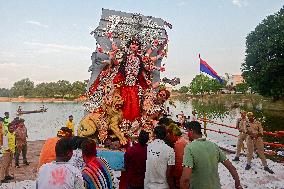 Idol Immersion in India