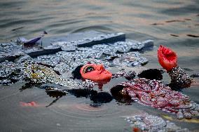 Idol Immersion in India