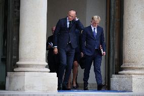 Meeting Between French President And Political Leaders - Paris