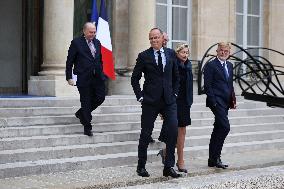 Meeting Between French President And Political Leaders - Paris