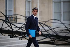 Meeting Between French President And Political Leaders - Paris