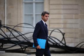 Meeting Between French President And Political Leaders - Paris