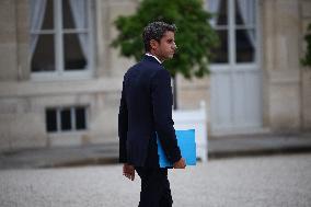 Meeting Between French President And Political Leaders - Paris