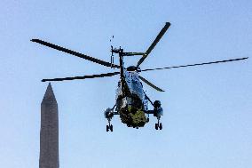 US President Donald J. Trump has semiannual physical