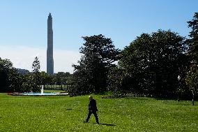 Donald Trump departs to Military Medical Center - Washington