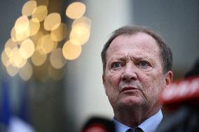 Meeting Between French President And Political Leaders - Paris