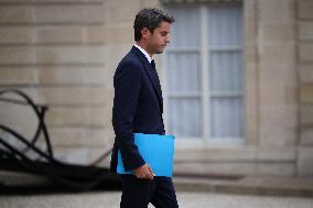 Meeting Between French President And Political Leaders - Paris