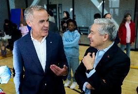 Mark Carney Gives Announcement - Ottawa