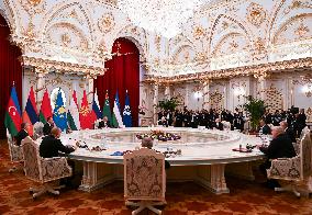 Putin Attends Meeting of the Council of Heads of State of the Commonwealth of Independent States - Tajikistan