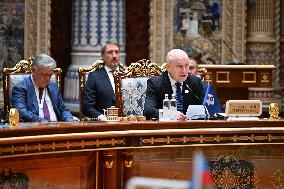 Putin Attends Meeting of the Council of Heads of State of the Commonwealth of Independent States - Tajikistan