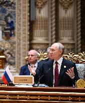 Putin Attends Meeting of the Council of Heads of State of the Commonwealth of Independent States - Tajikistan