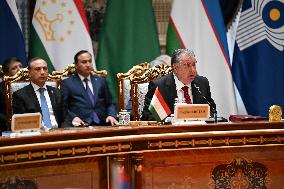 Putin Attends Meeting of the Council of Heads of State of the Commonwealth of Independent States - Tajikistan