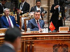 Putin Attends Meeting of the Council of Heads of State of the Commonwealth of Independent States - Tajikistan