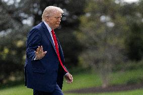 US President Donald J. Trump has semiannual physical