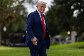 US President Donald J. Trump has semiannual physical