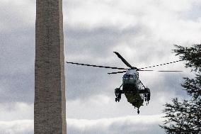 US President Donald J. Trump has semiannual physical
