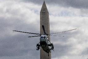 US President Donald J. Trump has semiannual physical