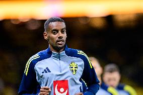WORLD CUP QUALIFYING SWEDEN-SWITZERLAND