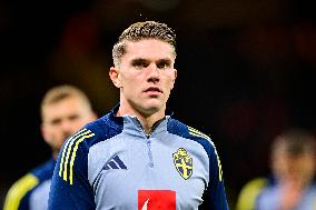 WORLD CUP QUALIFYING SWEDEN-SWITZERLAND