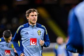 WORLD CUP QUALIFYING SWEDEN-SWITZERLAND