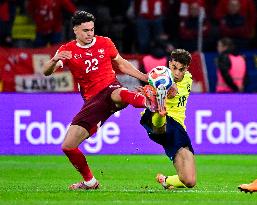 WORLD CUP QUALIFYING SWEDEN-SWITZERLAND