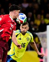 WORLD CUP QUALIFYING SWEDEN-SWITZERLAND