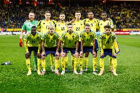 WORLD CUP QUALIFYING SWEDEN-SWITZERLAND