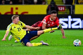 WORLD CUP QUALIFYING SWEDEN-SWITZERLAND