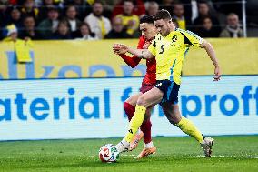 WORLD CUP QUALIFYING SWEDEN-SWITZERLAND