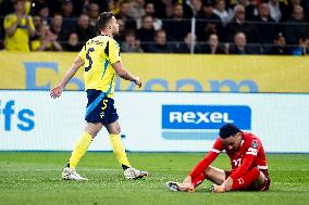 WORLD CUP QUALIFYING SWEDEN-SWITZERLAND