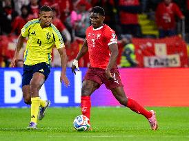 WORLD CUP QUALIFYING SWEDEN-SWITZERLAND