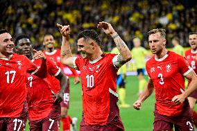 WORLD CUP QUALIFYING SWEDEN-SWITZERLAND