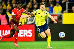 WORLD CUP QUALIFYING SWEDEN-SWITZERLAND