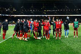 WORLD CUP QUALIFYING SWEDEN-SWITZERLAND