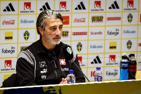 WORLD CUP QUALIFYING SWEDEN-SWITZERLAND