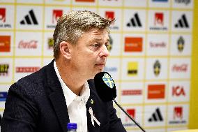 WORLD CUP QUALIFYING SWEDEN-SWITZERLAND