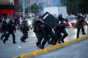 Clashes in Bogota's National University after Alleged Bomb Threat