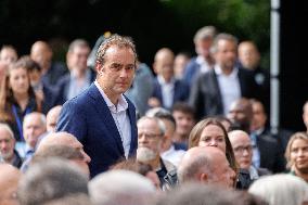 Speech by the Minister of Justice at his political return - Tourcoing AJ