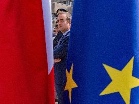 Sébastien Lecornu Inaugurates ASGARD Supercomputer In Suresnes - France