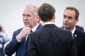 President Macron At Tomb Of The Unknown Soldier Ceremony - Paris
