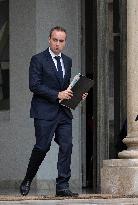 Weekly Cabinet Meeting - Paris