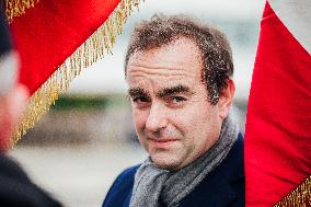 President Macron Presents Wishes To French Armies - France