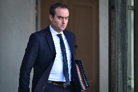 Council of Ministers at the Elysee Palace FA