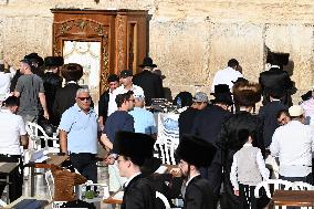 The Western Wall in Jerusalem Old City - Israel