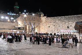 The Western Wall in Jerusalem Old City - Israel